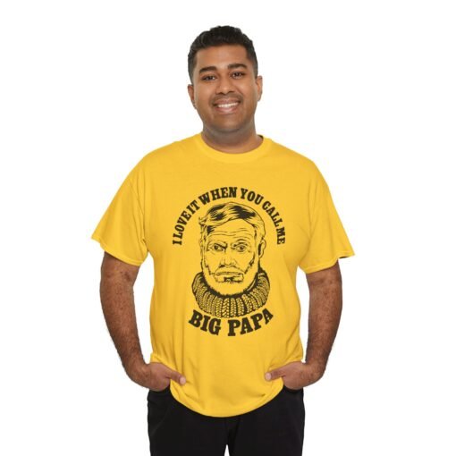 Big Papa Hemingway – Unisex T-Shirt - Image 6