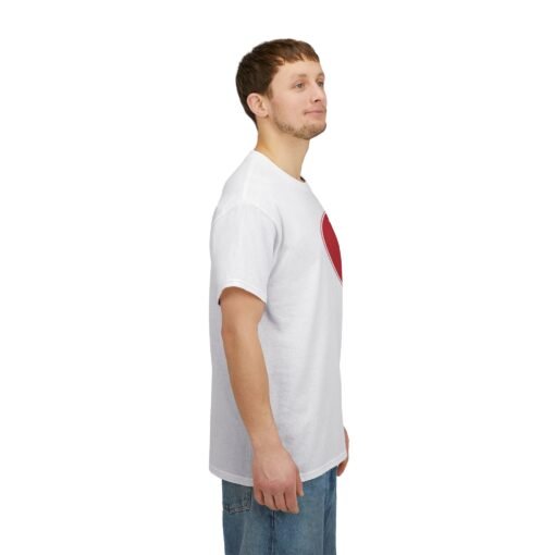 Je T'aime Heart Unisex T-Shirt - Image 7