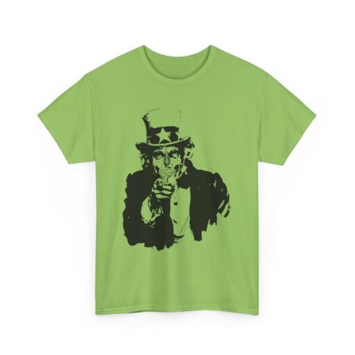 🧟‍♂️🇺🇸 Zombie Uncle Sam Unisex T-Shirt – He Wants Your Brains! - Image 15