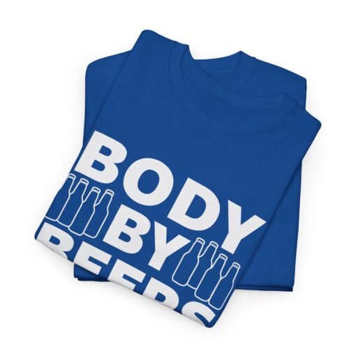 🍻💪 Body By Beers Unisex T-Shirt – Fueled by Foam & Fun - Image 2