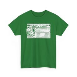 🦖🔫 Licensed to Carry Small Arms Unisex T-Shirt – T. Rex Approved