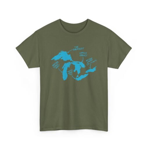🌊👕 All Great Everything Unisex T-Shirt – Celebrate the Lakes, Label the Legends - Image 18