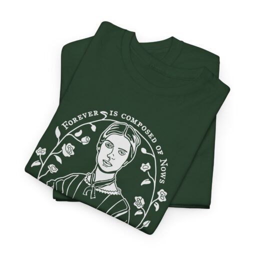 Emily Dickinson "Forever Is Composed of Nows" – Unisex T-Shirt - Image 2