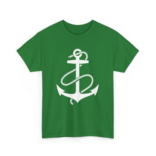 Anchored in Style – Unisex Nautical Anchor Tee - Image 14
