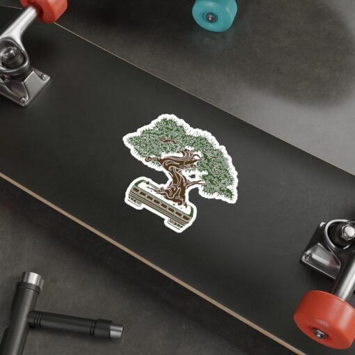 Bonsai Tree Outdoor Sticker – Nature in Miniature - Image 3