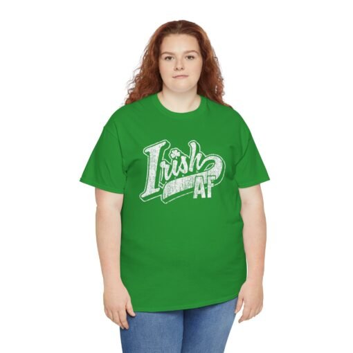 Shamrocks & Shenanigans – Irish AF Unisex Tee - Image 3