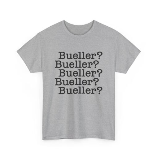🎬📚 Bueller? Bueller? Unisex T-Shirt – Attendance Optional, Style Mandatory - Image 10