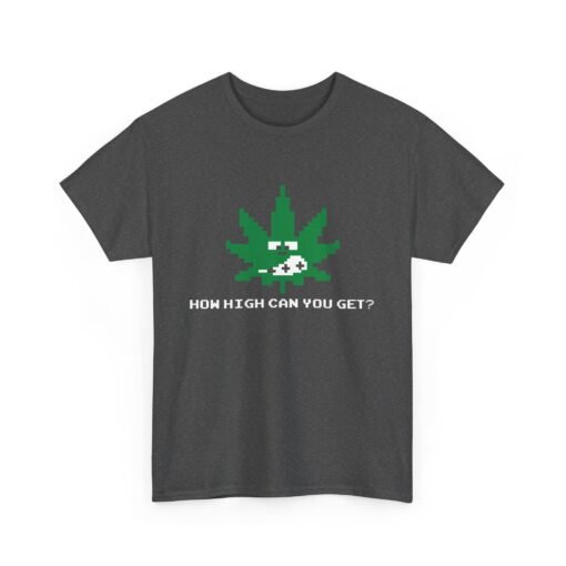 🕹️🌿 How High Can You Get? Unisex T-Shirt – Retro Vibes, Elevated Mindset - Image 14