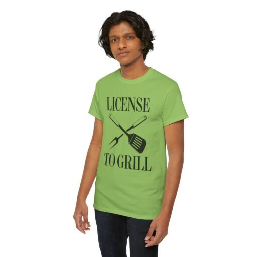 License To Grill – Unisex T-Shirt - Image 5