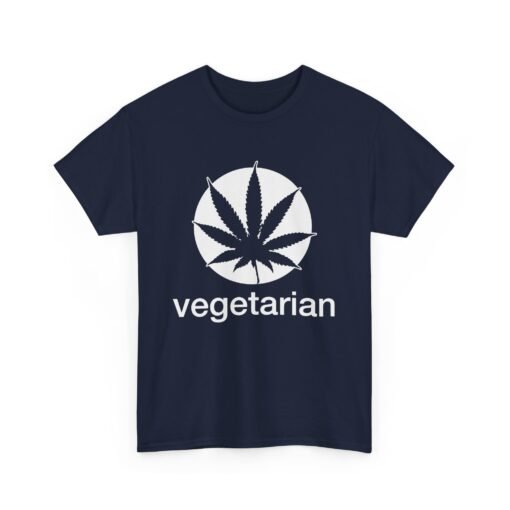🌿🥦 Vegetarian Unisex T-Shirt – Powered by Plants (Sort Of) - Image 18