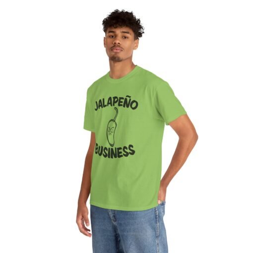 🌶😠 Jalapeño Business Unisex T-Shirt – Spicy Attitude, Extra Sass - Image 4
