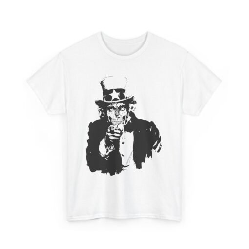 🧟‍♂️🇺🇸 Zombie Uncle Sam Unisex T-Shirt – He Wants Your Brains! - Image 10