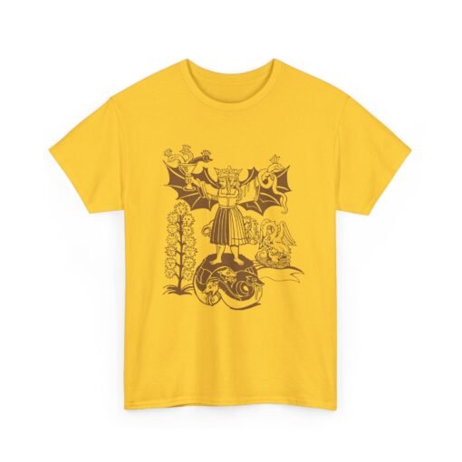 ⚗️📜 Medieval Alchemy Unisex T-Shirt – Ancient Wisdom, Timeless Style - Image 16