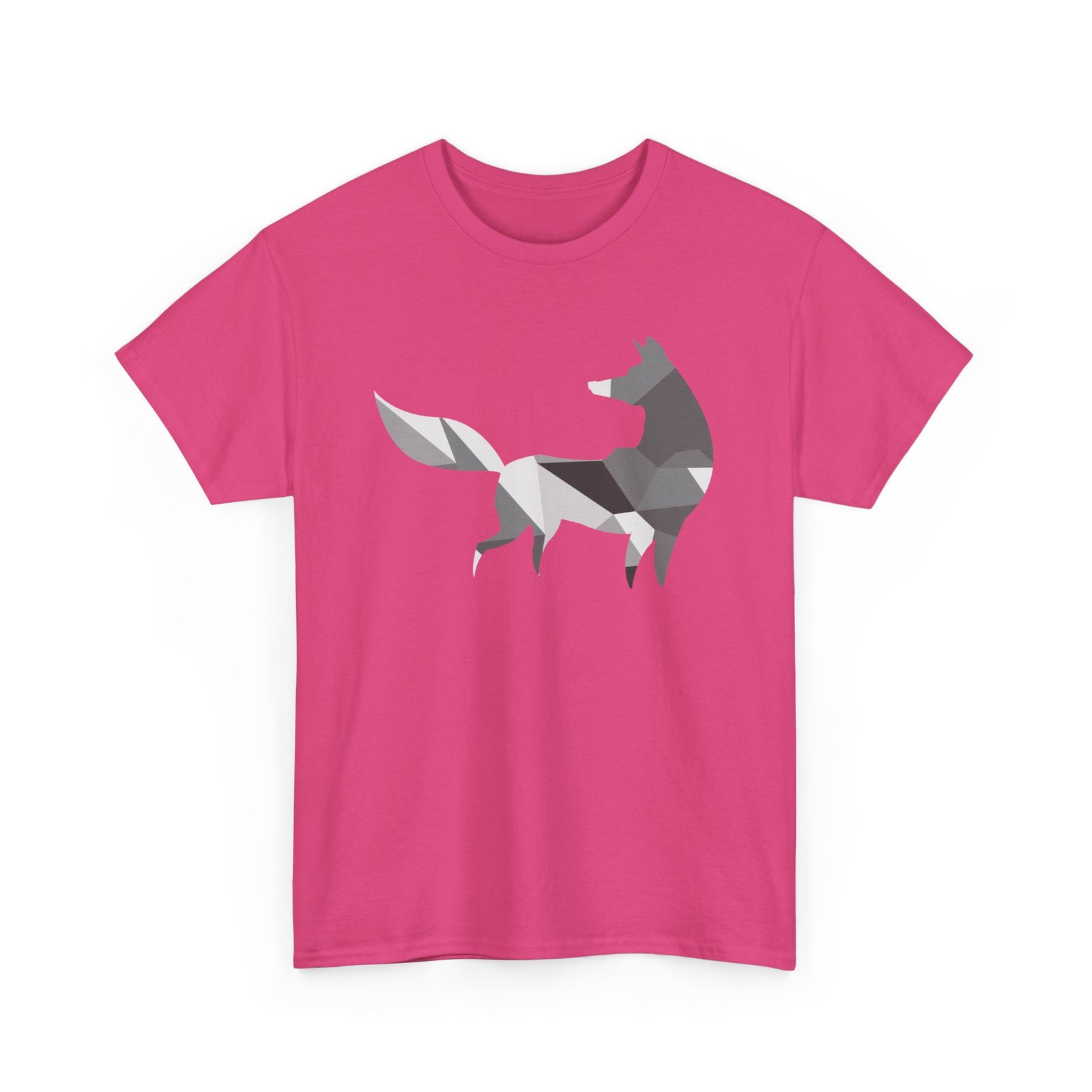 πΊπ· Polygon Grey Wolf Unisex T-Shirt β Wild Spirit, Modern Edge - Image 20