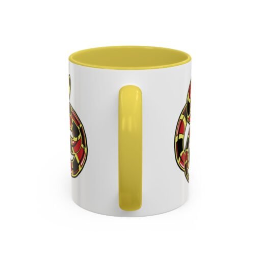 Curled Coral Snake Color Accent Mug – Bold & Wild - Image 27
