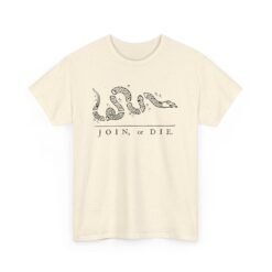 🇺🇸🐍 Join or Die Unisex T-Shirt – Classic Patriot Vibes