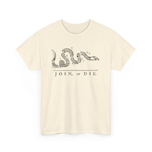 🇺🇸🐍 Join or Die Unisex T-Shirt – Classic Patriot Vibes