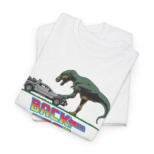 🦖🚗 Back Too Far Unisex T-Shirt – Oops, Wrong Era - Image 2