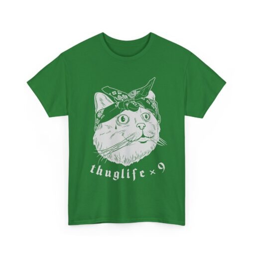 😼🎤 Thuglife x9 Unisex T-Shirt – Street Smarts, Cat Style - Image 12