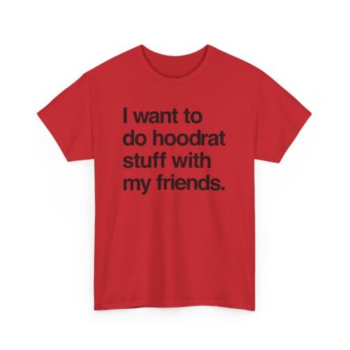 🧢🔥 "I Want To Do Hoodrat Stuff With My Friends" Unisex T-Shirt - Image 20