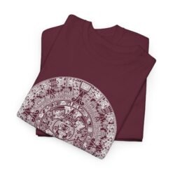 Alternative view of Aztec Calendar | Unisex | Heavy Cotton | T-Shirt | Mayan | Celestial | History