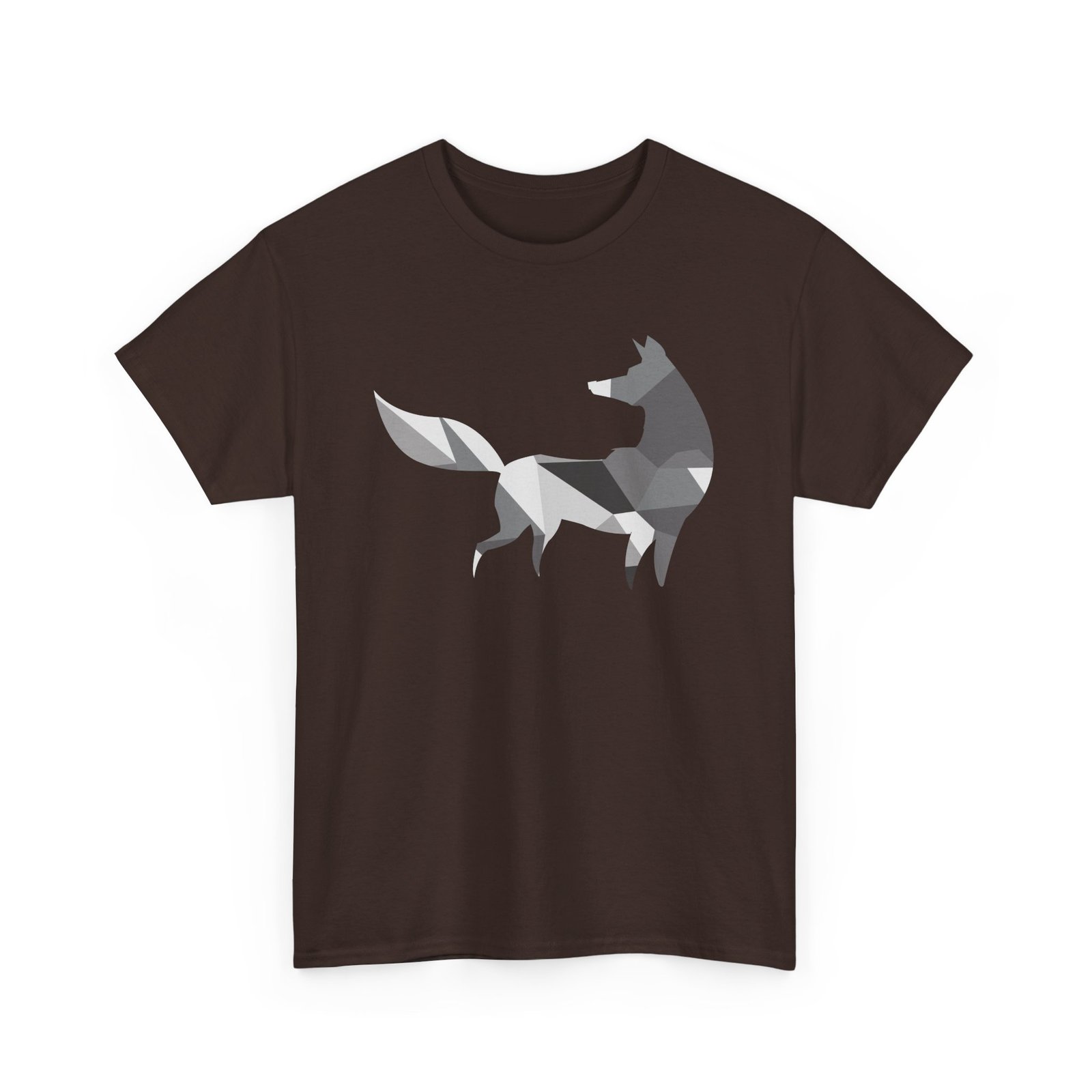 πΊπ· Polygon Grey Wolf Unisex T-Shirt β Wild Spirit, Modern Edge - Image 13