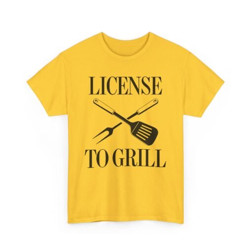 License To Grill – Unisex T-Shirt - Image 16
