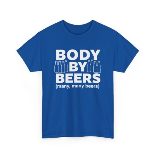 🍻💪 Body By Beers Unisex T-Shirt – Fueled by Foam & Fun