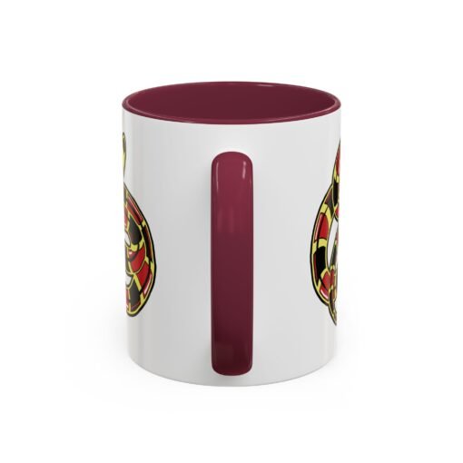 Curled Coral Snake Color Accent Mug – Bold & Wild - Image 11