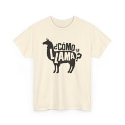 🦙❓ Como Se Llama? Unisex T-Shirt – Llamaste Confused