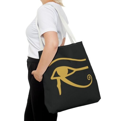 Eye of Horus Tote Bag – Ancient Symbol, Everyday Style - Image 9