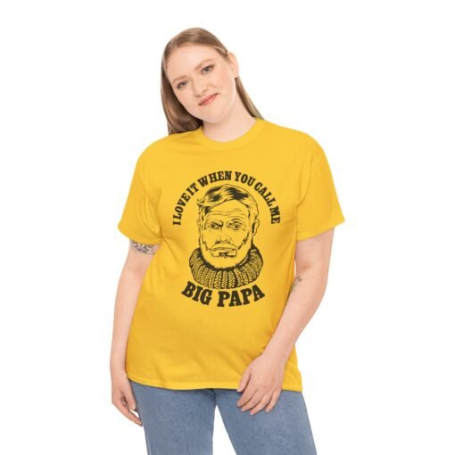 Big Papa Hemingway – Unisex T-Shirt - Image 3