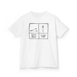 Acute Angle / A Cute Angel Kids T-Shirt – Smart & Silly Fun