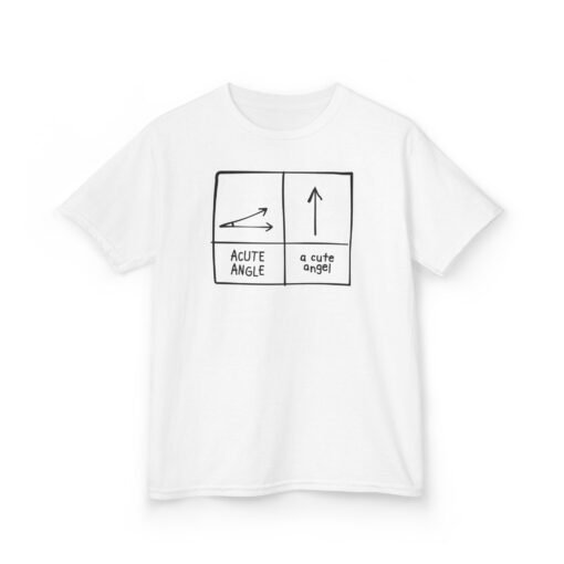 Acute Angle / A Cute Angel Kids T-Shirt – Smart & Silly Fun