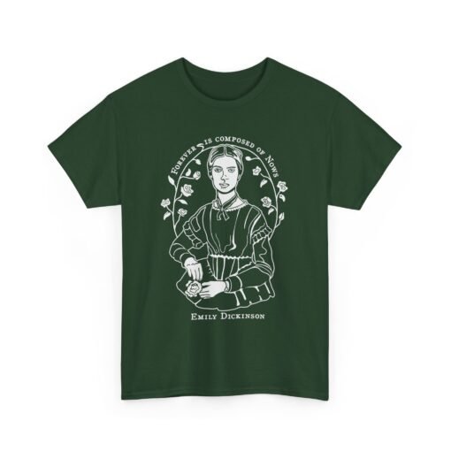 Emily Dickinson "Forever Is Composed of Nows" – Unisex T-Shirt