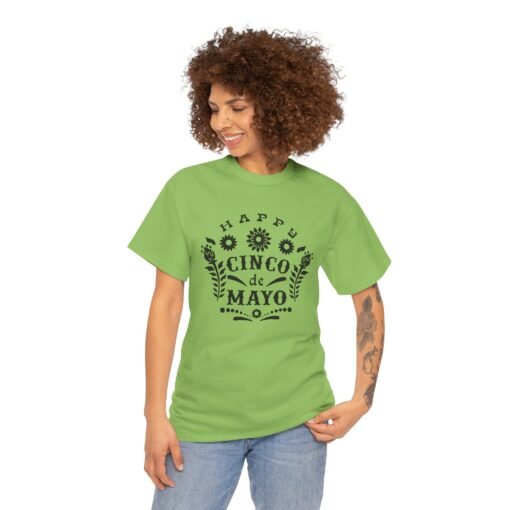 🎉🌮 Happy Cinco De Mayo Unisex T-Shirt – Fiesta Mode: ON - Image 4