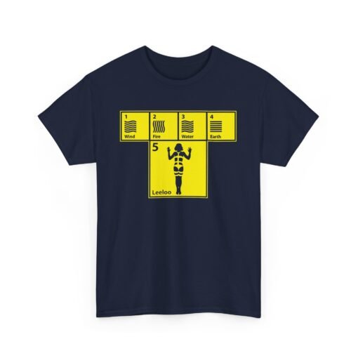 🌪️🌊🔥🌍✨ Elemental Chart Unisex T-Shirt – Wind, Water, Fire, Earth... and Leeloo - Image 18