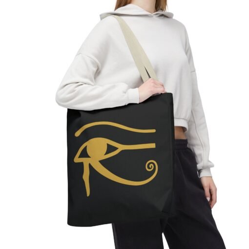 Eye of Horus Tote Bag – Ancient Symbol, Everyday Style - Image 12
