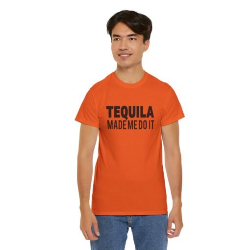 🌵👕 Tequila Made Me Do It Unisex T-Shirt – No Regrets, Just Reposado - Image 6