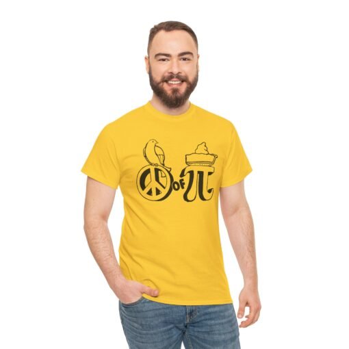 Peace of Pi Unisex T-Shirt – Smart, Sweet, and Symbolic - Image 4