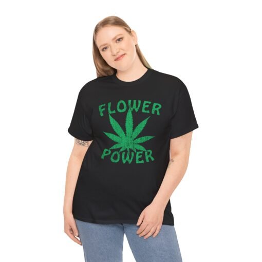 Flower Power: Blazing Botanicals Unisex T-Shirt - Image 3