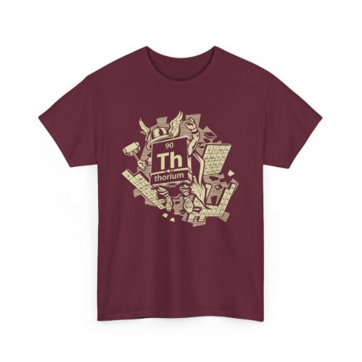⚡🔬 Thorium Unisex T-Shirt – The Elemental Avenger - Image 11