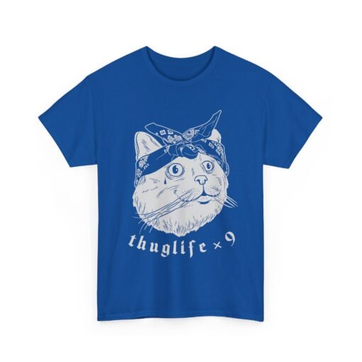 😼🎤 Thuglife x9 Unisex T-Shirt – Street Smarts, Cat Style - Image 16