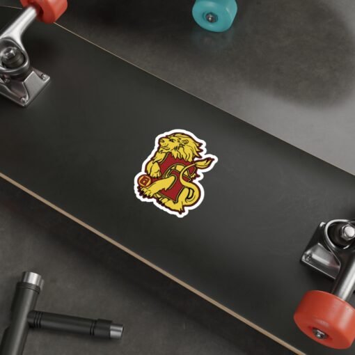 🦁 House of Lion Outdoor Sticker – Stick Your Courage Anywhere - Image 14