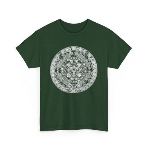 Aztec Calendar | Unisex | Heavy Cotton | T-Shirt | Mayan | Celestial | History - Image 19