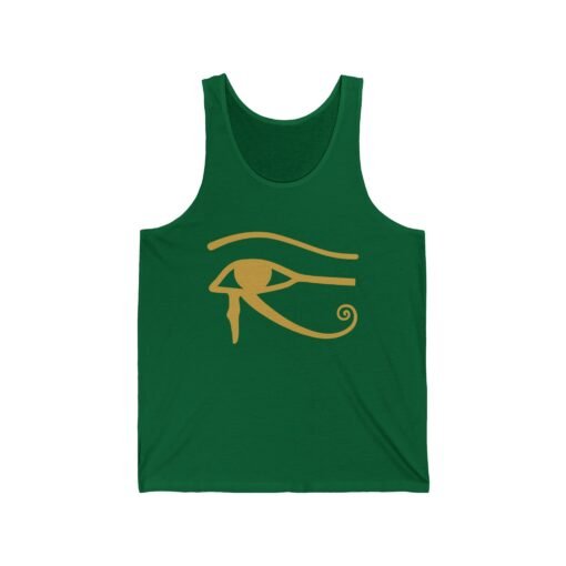 Eye of Horus Unisex Jersey Tank Top – Ancient Symbol, Modern Comfort - Image 7