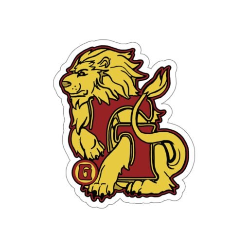 🦁 House of Lion Outdoor Sticker – Stick Your Courage Anywhere - Image 12