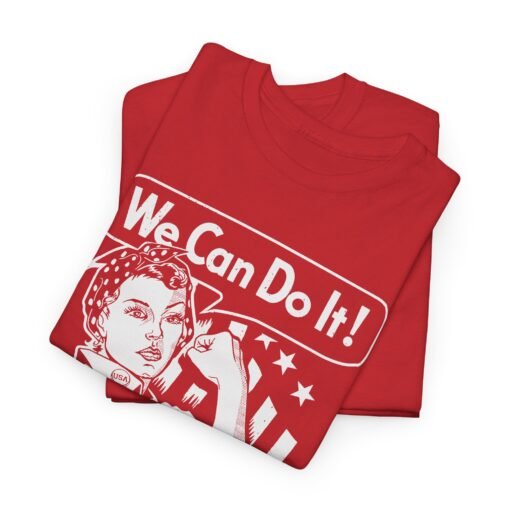 💪🌟 We Can Do It! Unisex T-Shirt – Classic Strength, Timeless Style - Image 2