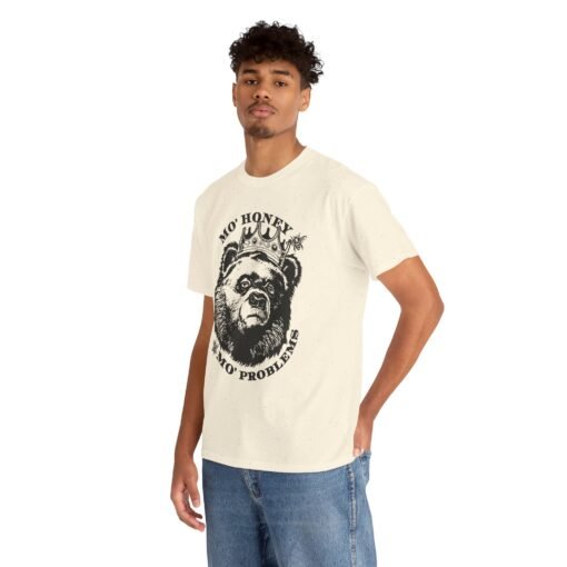 🐻👑 Mo' Honey Mo' Problems Unisex T-Shirt – Royal Bear Energy - Image 5