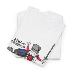 Alternative view of 🧂⚔️ A Salt With A Deadly Weapon Unisex T-Shirt – Crime Scene in the Kitchen